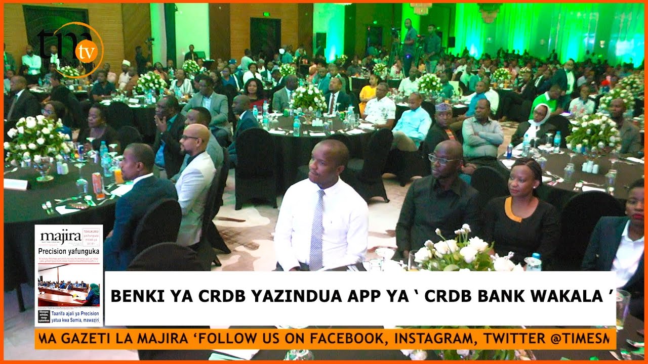 BENKI YA CRDB YAZINDUA APP YA 