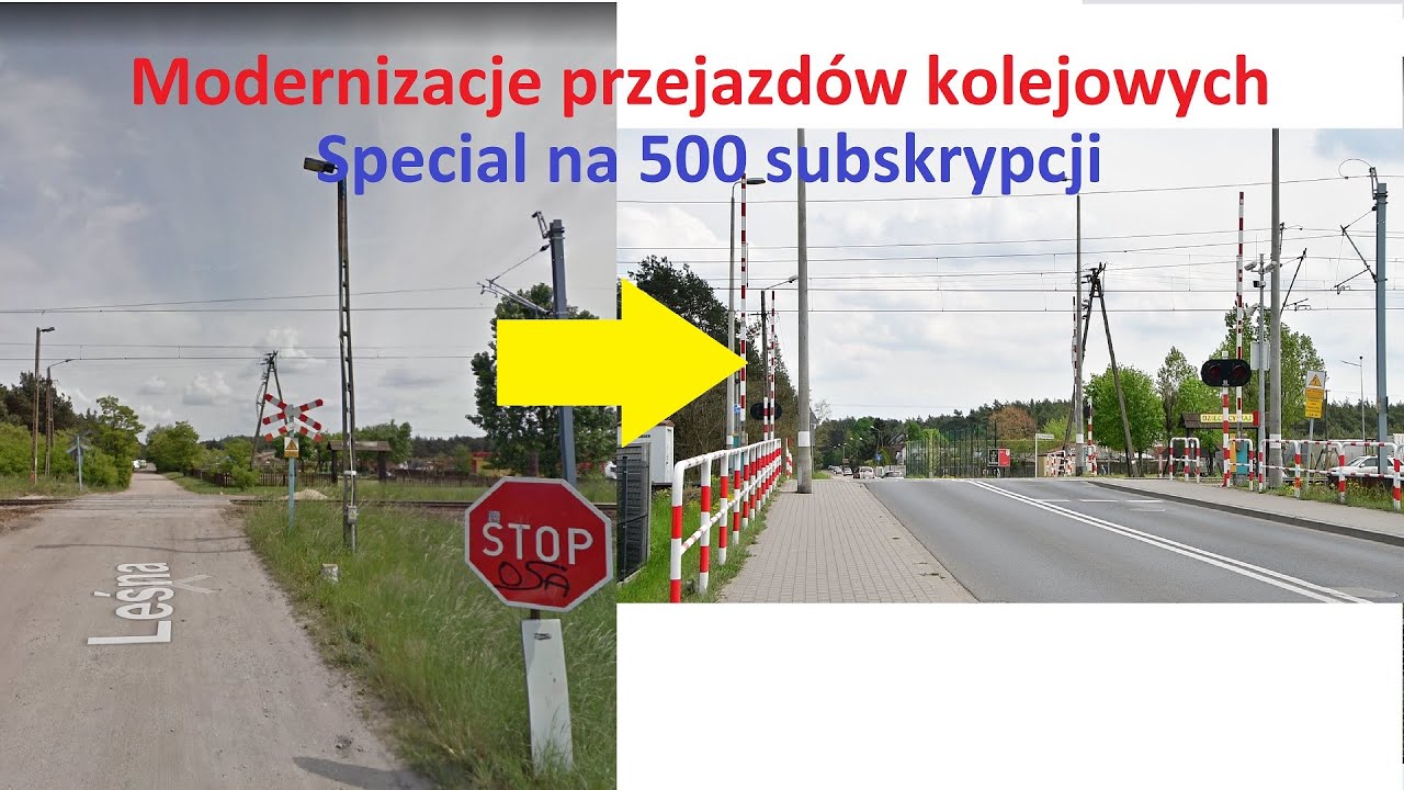 SPECIAL NA 500 SUBSKRYPCJI - Modernizacje przejazdów kolejowych