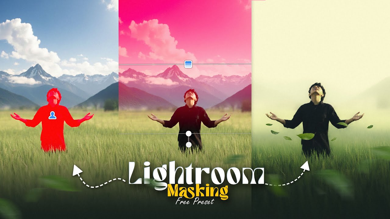 How To Make Cinematic Photo using Masking | Lightroom Mobile