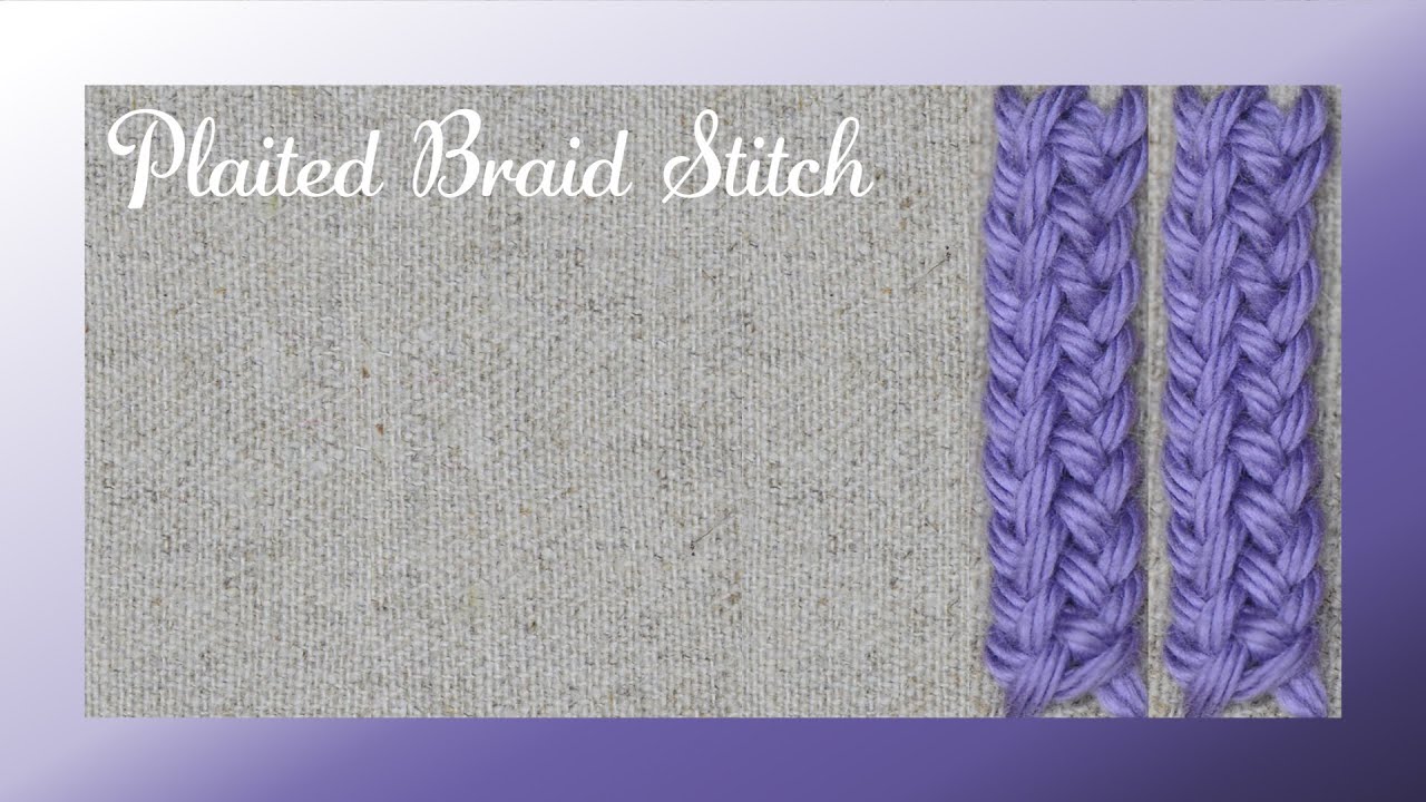 Plaited Braid Stitch(31)