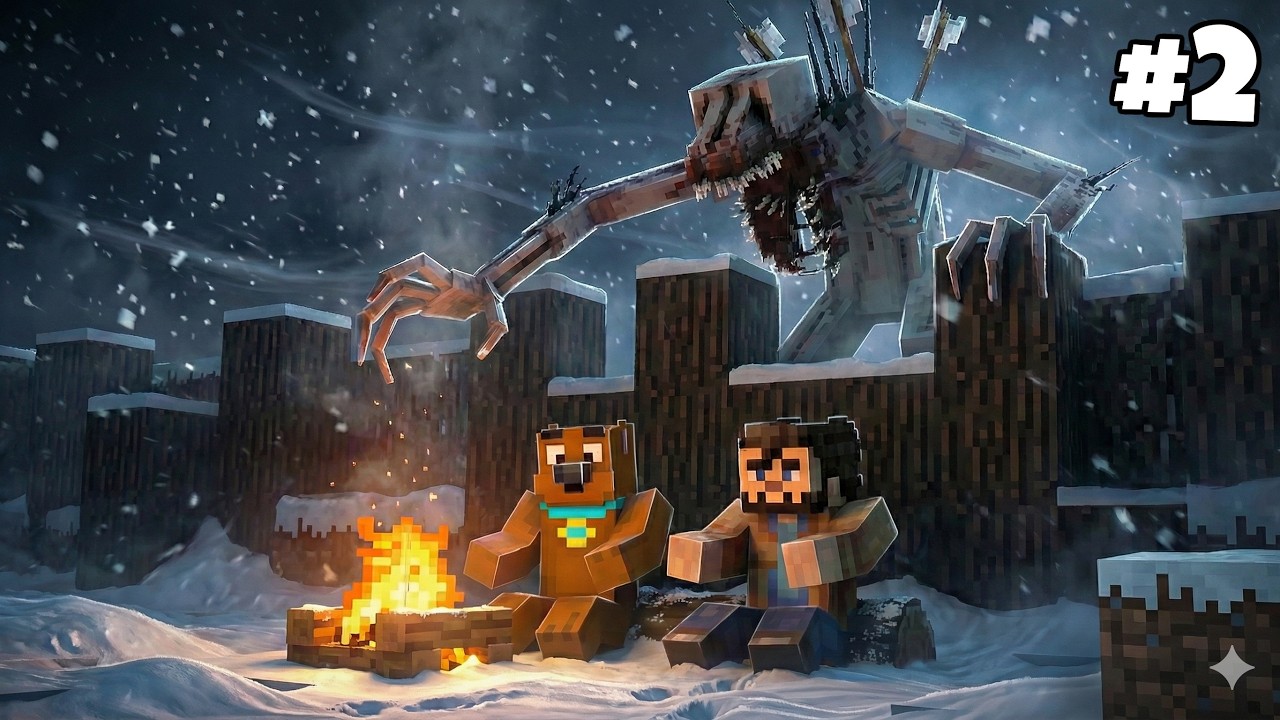 Přež&iacute;v&aacute;me v NEJSTRA&Scaron;IDELNĚJ&Scaron;&Iacute;M ZIMN&Iacute;M Minecraft modpacku...