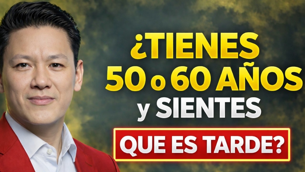 ¿Tienes 50 o 60 Años y Sientes que es Tarde? La Verdad que Nadie Dice | Yokoi Kenji