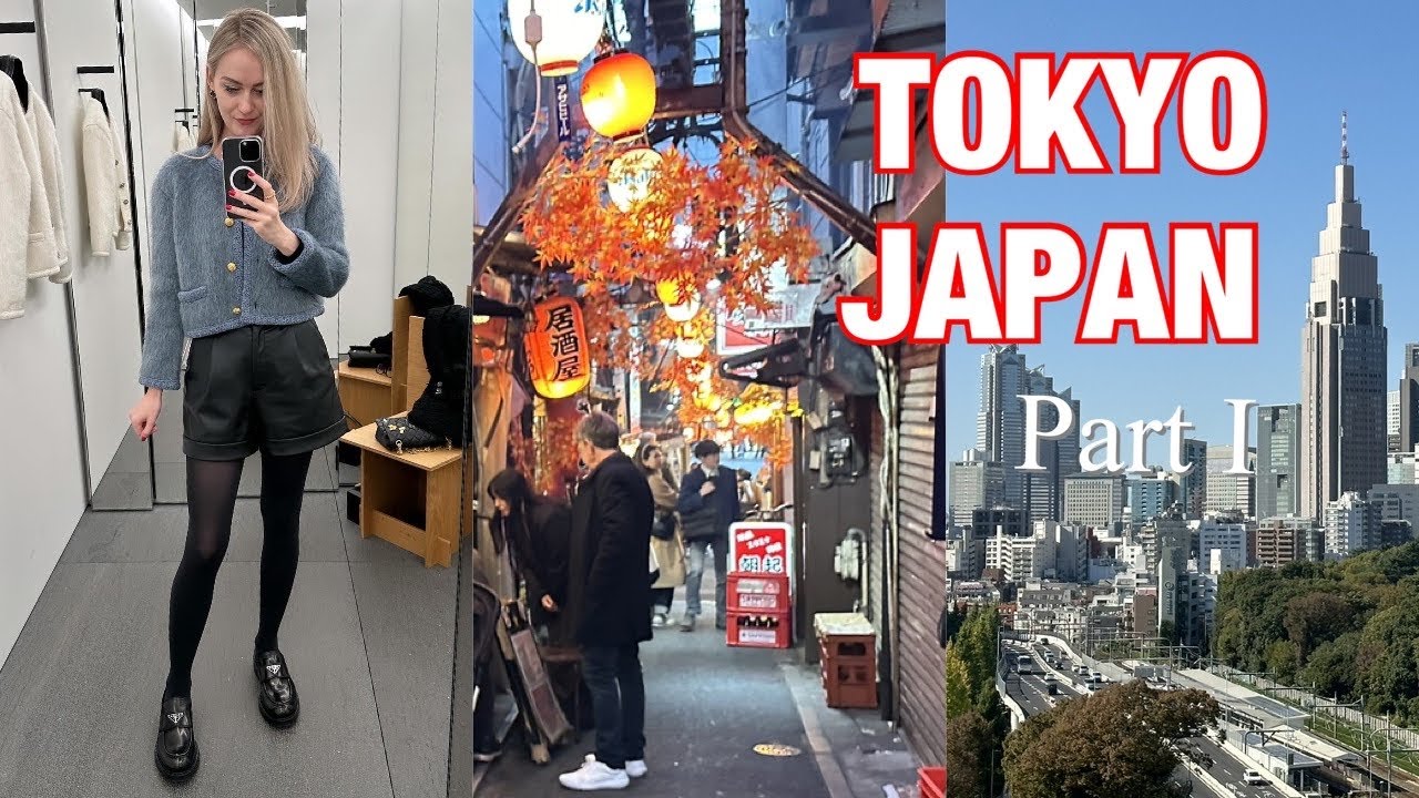 TOKYO JAPAN VLOG | Sightseeing in Tokyo | Japanese fashion | Dior & Celine | Japanese food