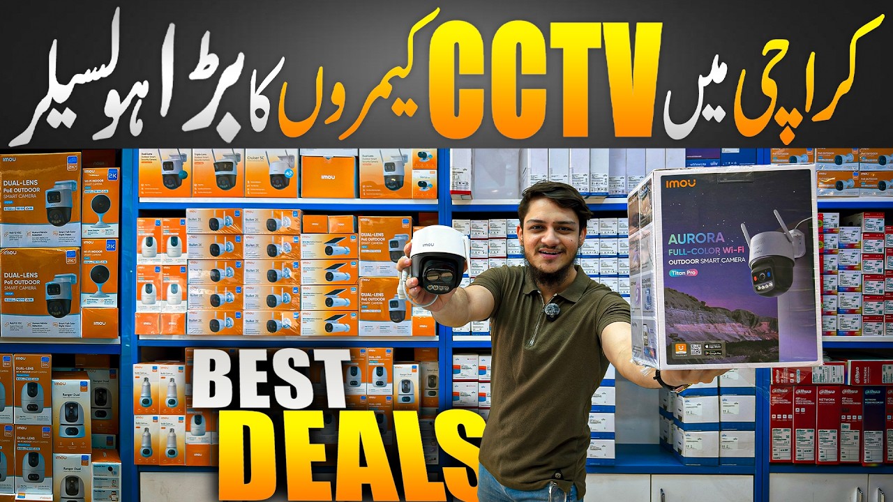 CCTV Cameras No1 Wholesaler in Karachi | 4G/Wifi Branded Camera | IMOU Indoor & Outdoor All Models