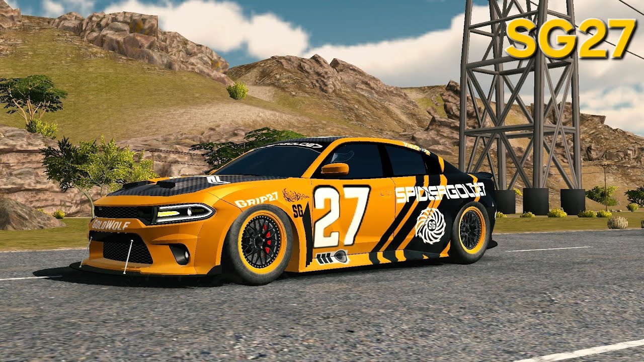 Creé un Dodge Charger de Carreras 100% Original | SG27 Ultra Design