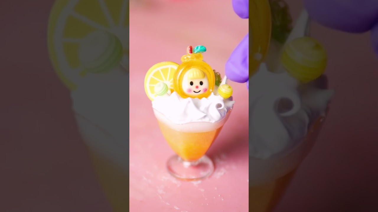 ♡ Making Kawaii Drinks P.1 | Decoden x Resin Art ♡