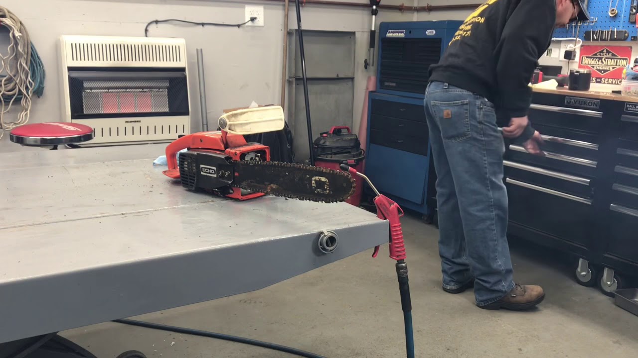 Update on the David Bradley chainsawAnd a carburetor clean on Echo 290 EVL chainsaws