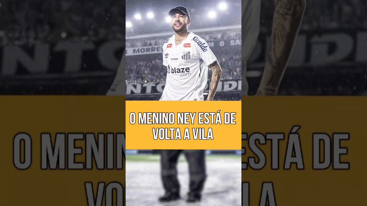 Isso na apresenta&ccedil;&atilde;o do Neymar no Santos mostrou como ele &eacute; amado no Brasil