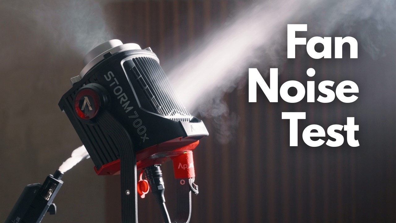 I Measured Fan Noise: amaran Ray vs Halo vs Aputure Storm