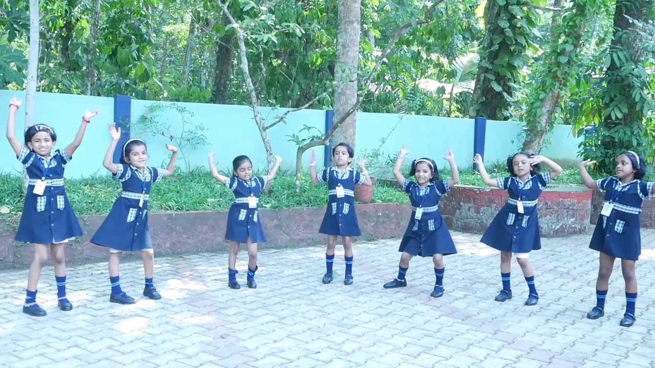Action song by KG- I am so happy - St Philomenas Elanji