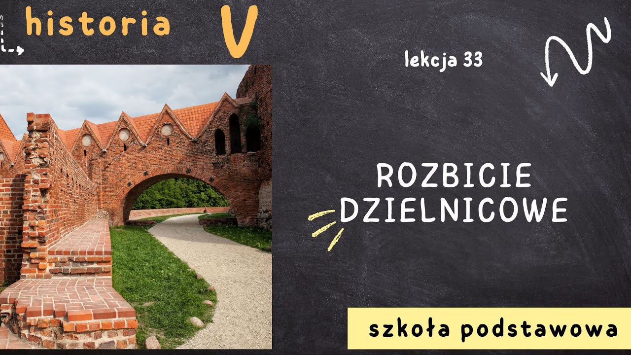 Historia klasa 5 [Lekcja 33 - Rozbicie dzielnicowe]