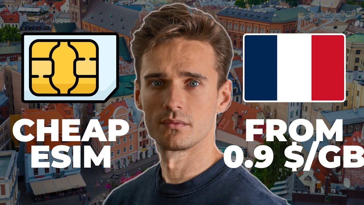 Cheapest Esim in France 0.9$/Gb - Use it!