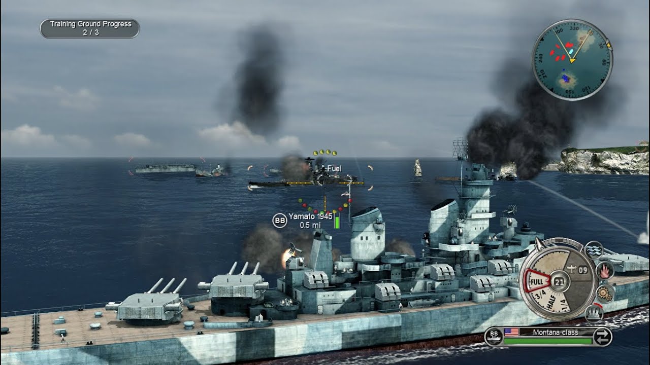 Battlestations Pacific\BSmodHQ 4.1: Montana vs Yamato