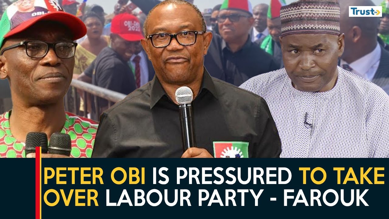 Peter Obi is pressured to take over labour party, Umar Farouk speaks on LP leadership crisis