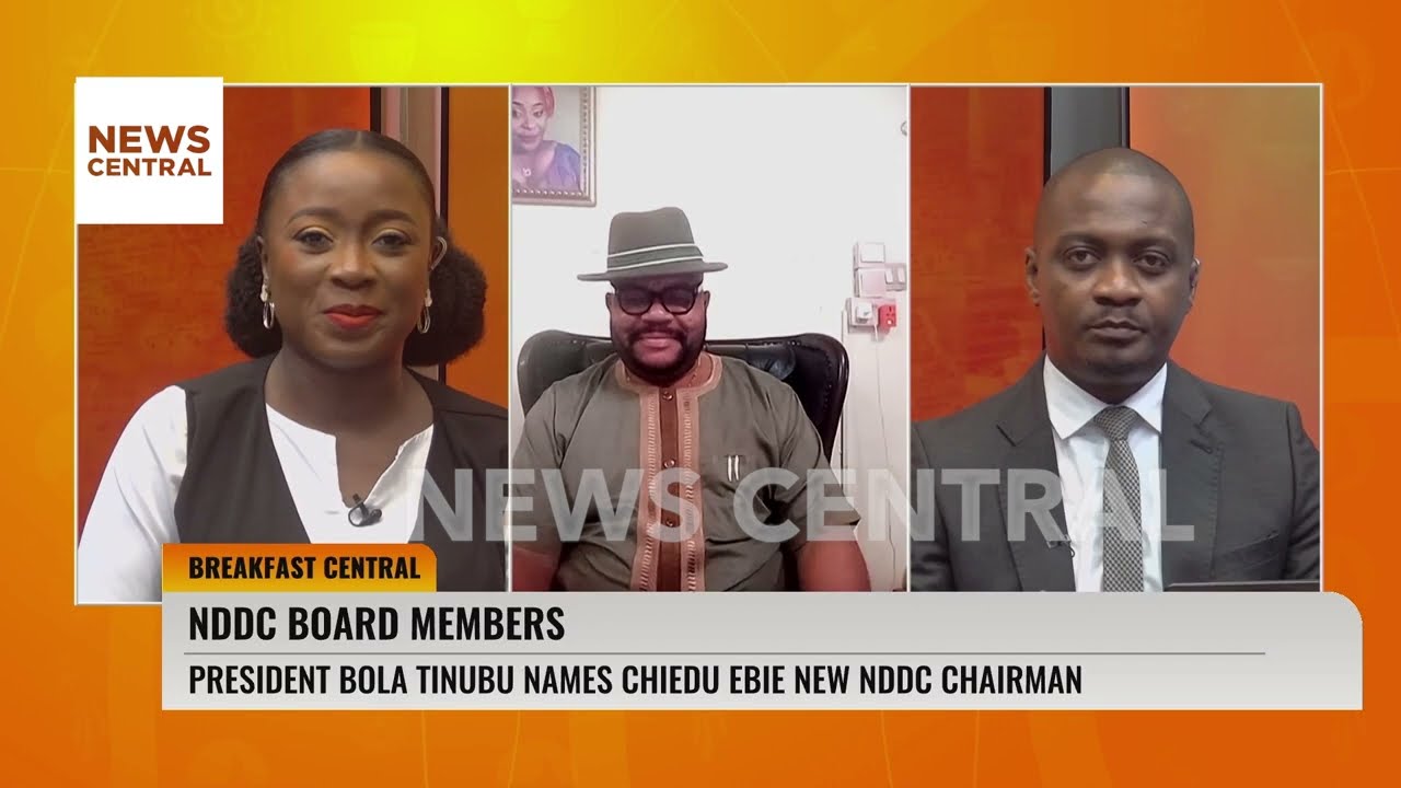 NDDC Board Appointments: Chiedu Ebie Named New Chairman by President Bola Tinubu | NC Breakfast