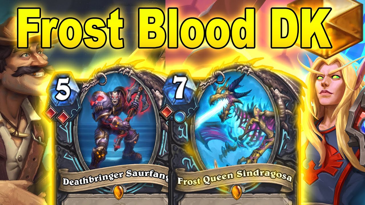 NEW Frost Blood DK Is Actually Better? How Good Is It? March of the Lich King Mini-Set | Hearthstone