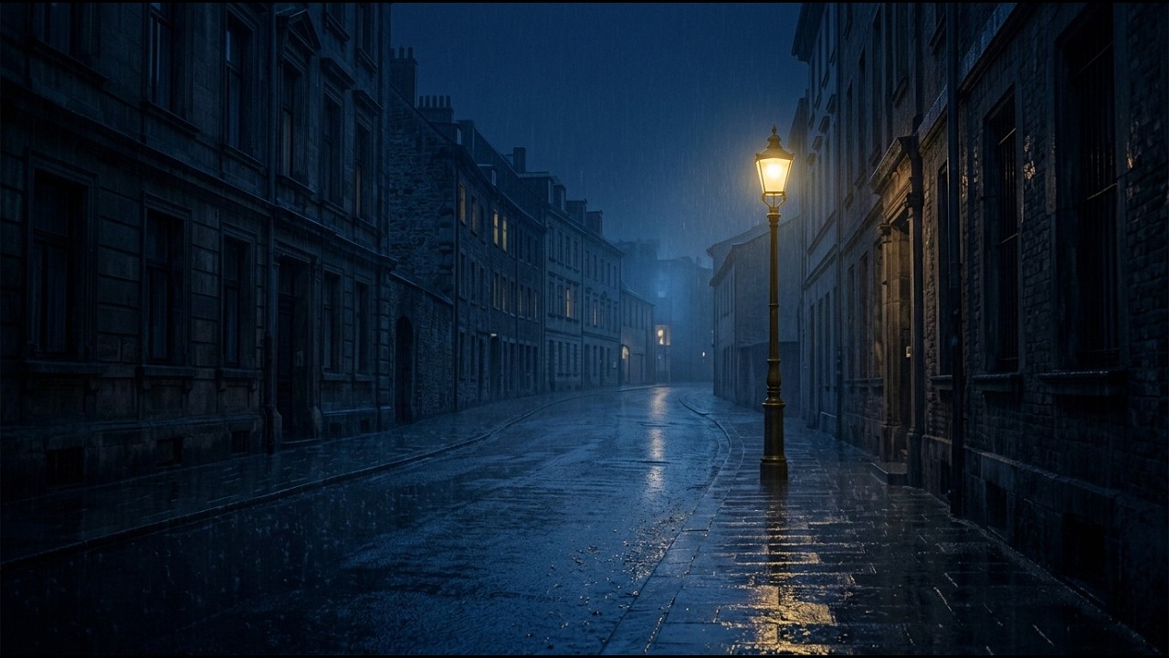 let the street stay empty. go to sleep.