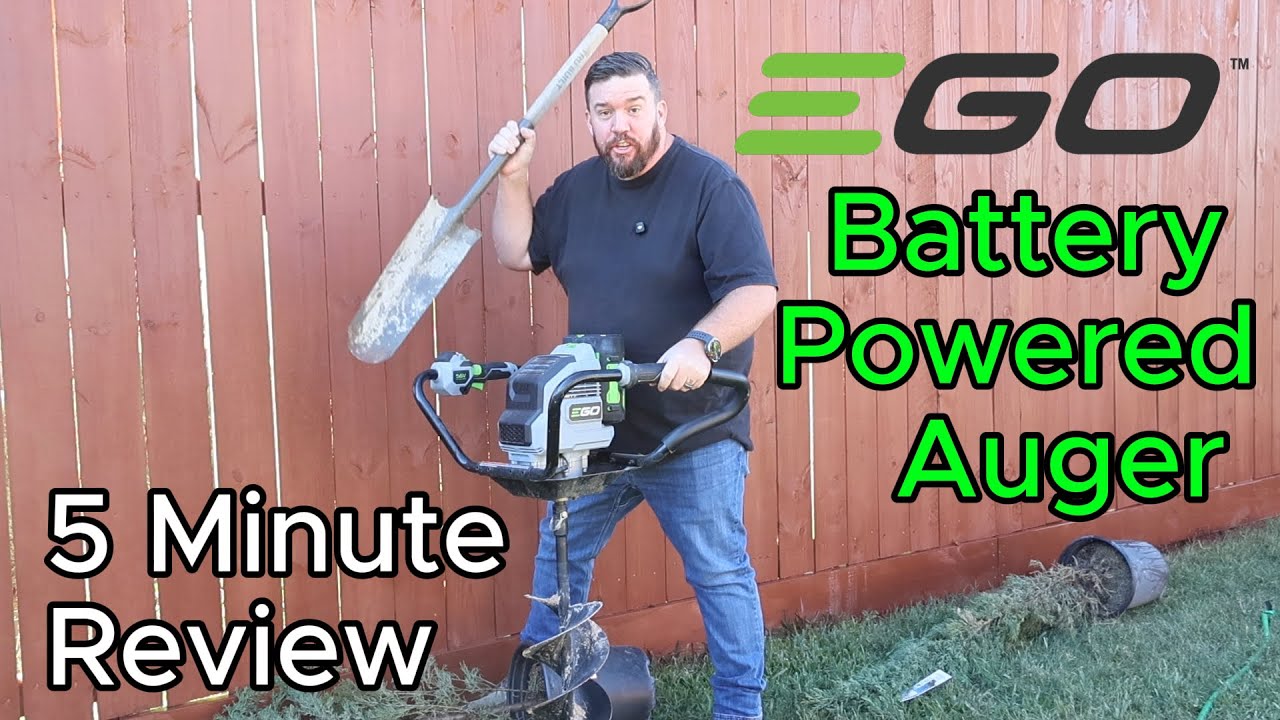 Обзор аккумуляторного бура EGO Power+ 56 В | Реальные испытания, время работы и производительность