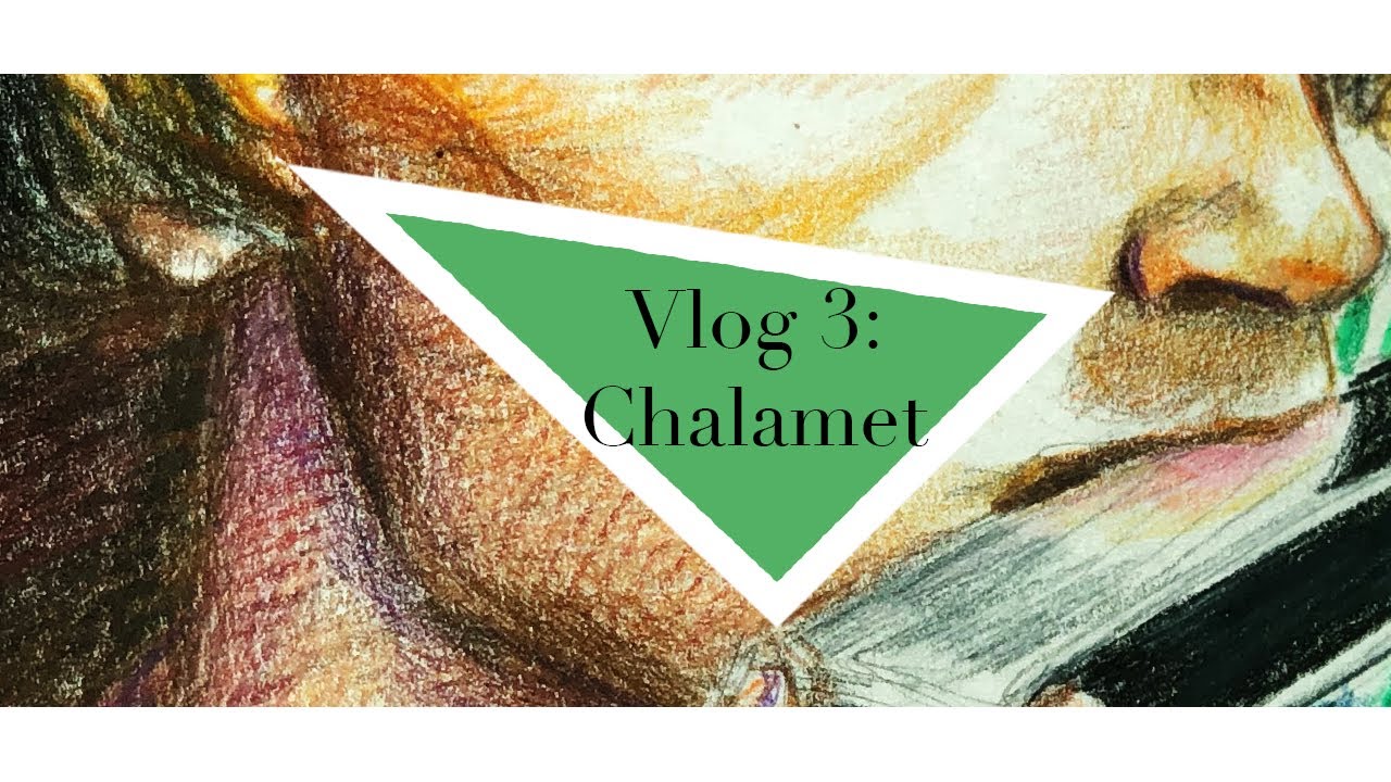Vlog: Timothée Chalamet | GQ | Pencil Crayon Sketch | Drinks Making | Gorilla Pillow | ft. Airplane