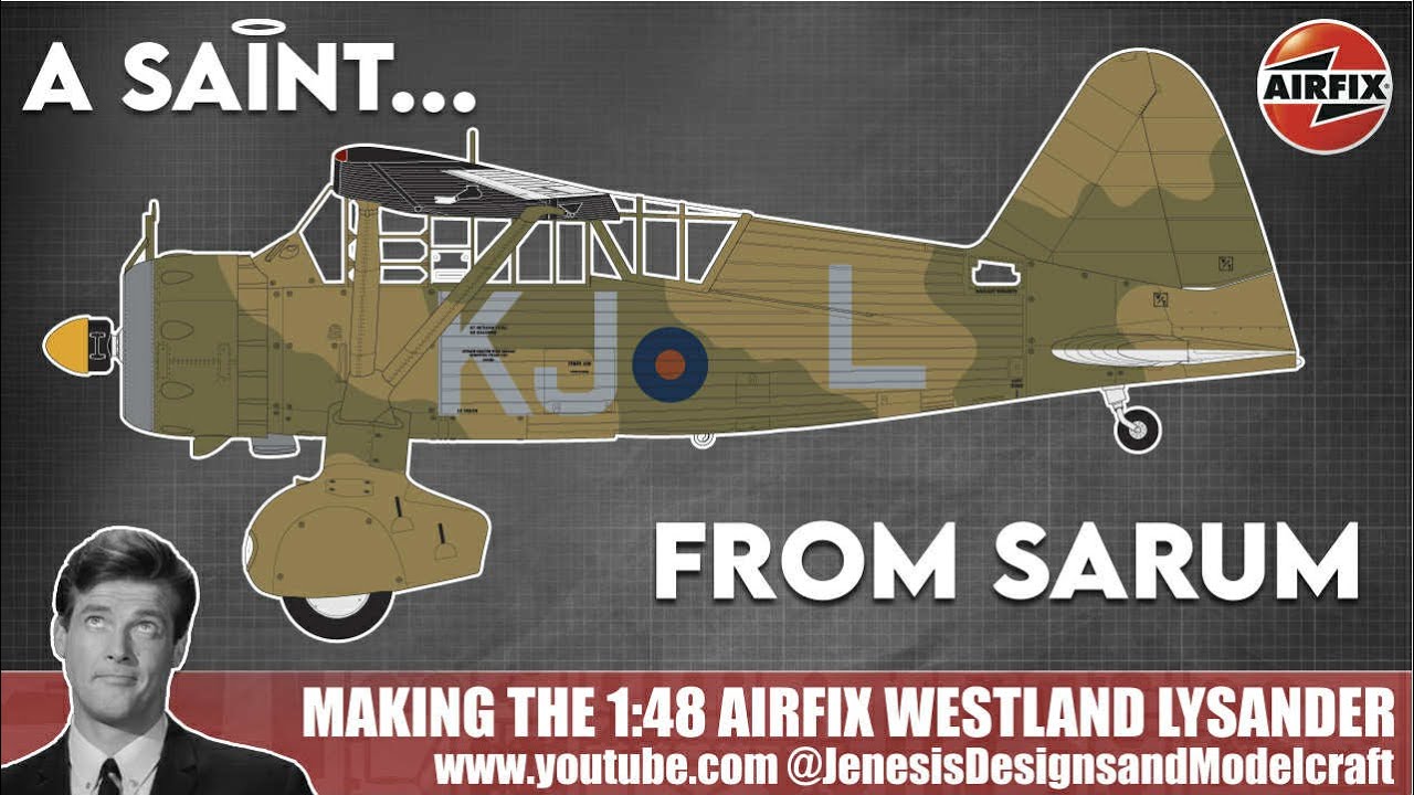 A Saint From Sarum Pt 1- Airfix Westland Lysander, the Build