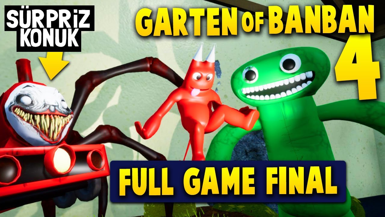 Garten of Banban 4 Final - Full Gameplay