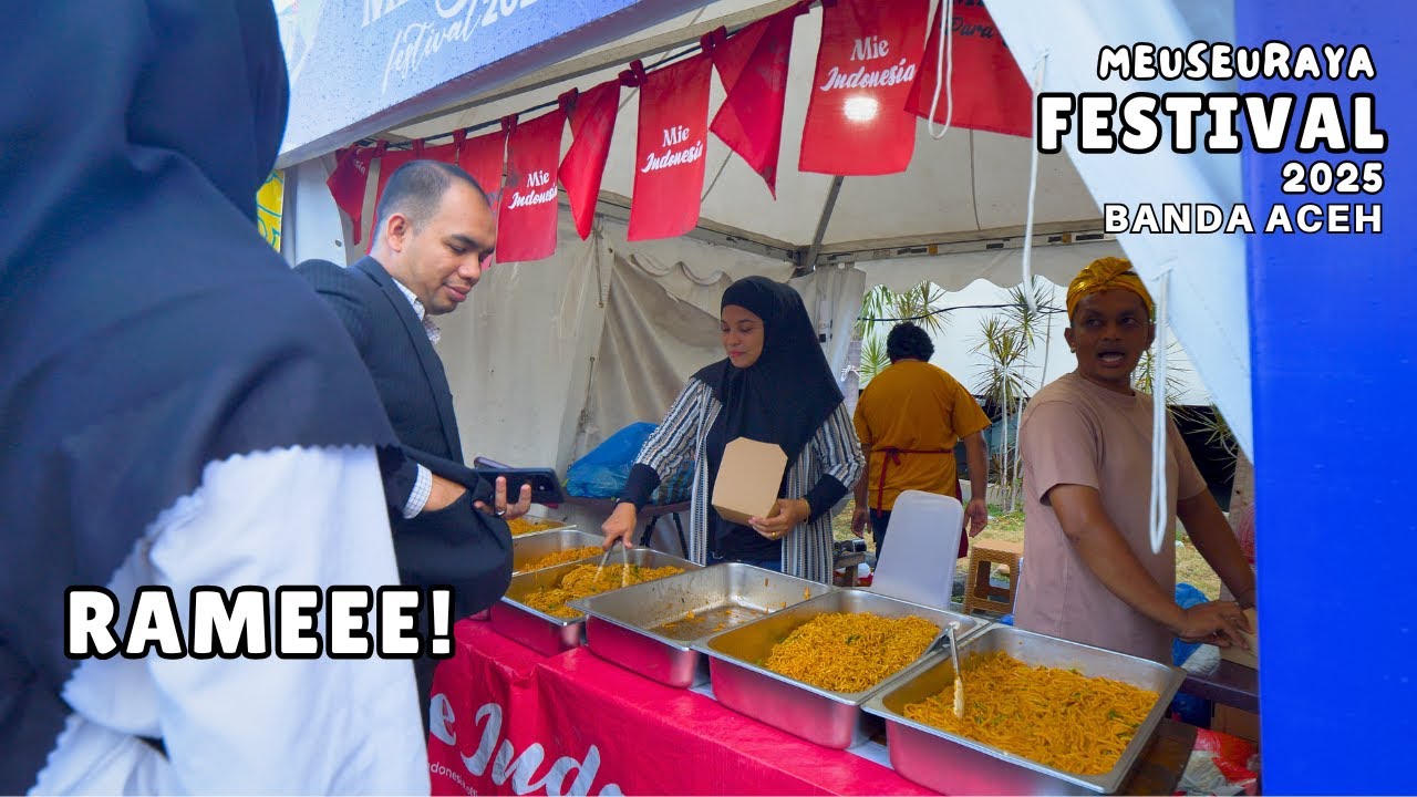 Berburu Jajanan Terbaik Aceh! Main ke Festival Meuseuraya 2025