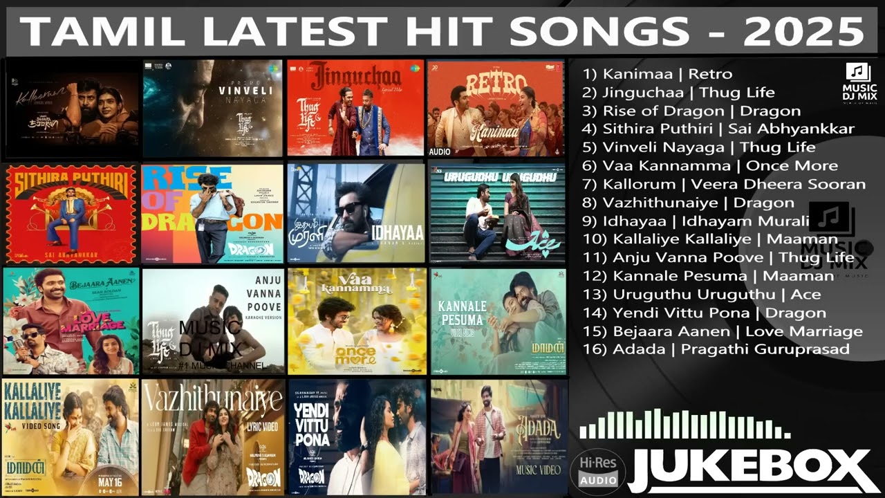 Tamil Latest Hit Songs 2025 | Latest Tamil Songs | New Tamil Songs | Tamil New Songs 2025