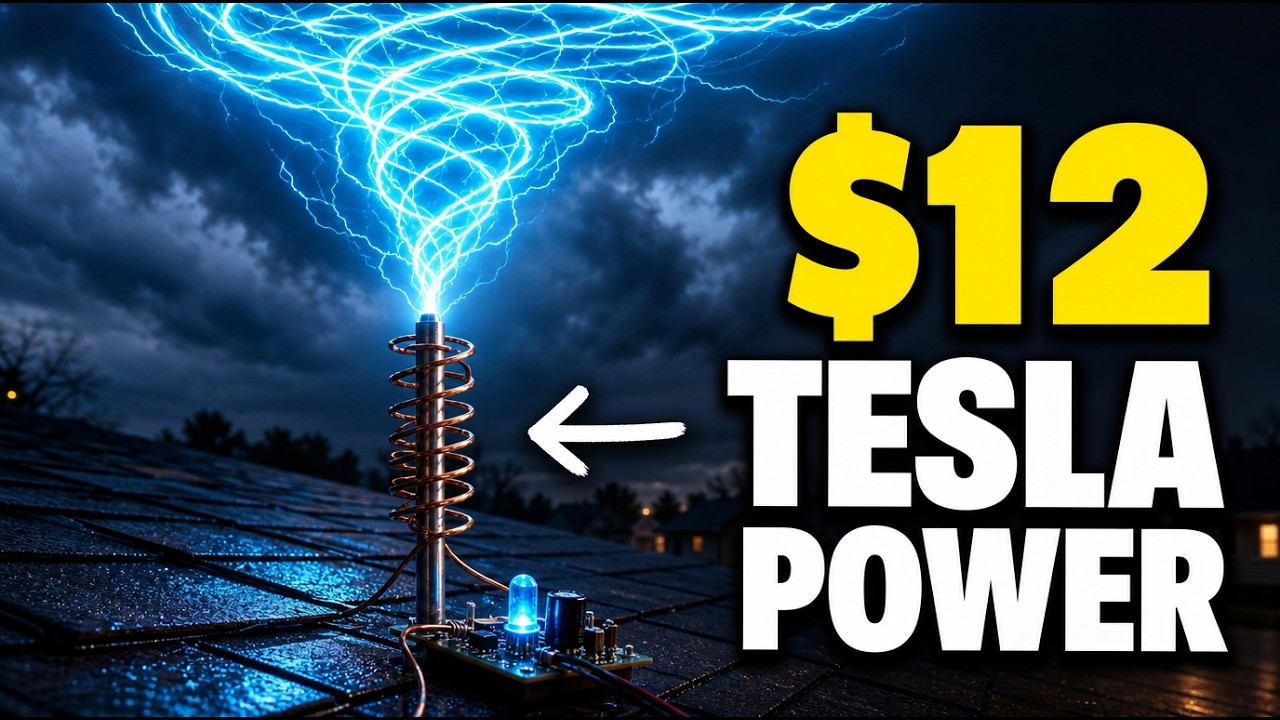 MIT Just Confirmed A $12 Tesla Antenna That Pulls Free Power From the Sky &mdash; Why Is it Hidden?