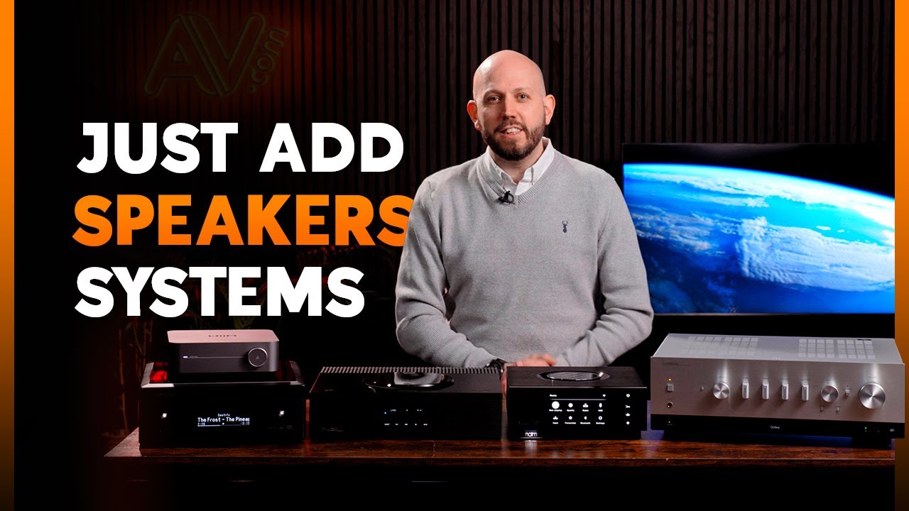 'Just-Add-Speakers' Hi-Fi Systems: WiiM, Denon, Technics, Yamaha, and Naim | AV.com