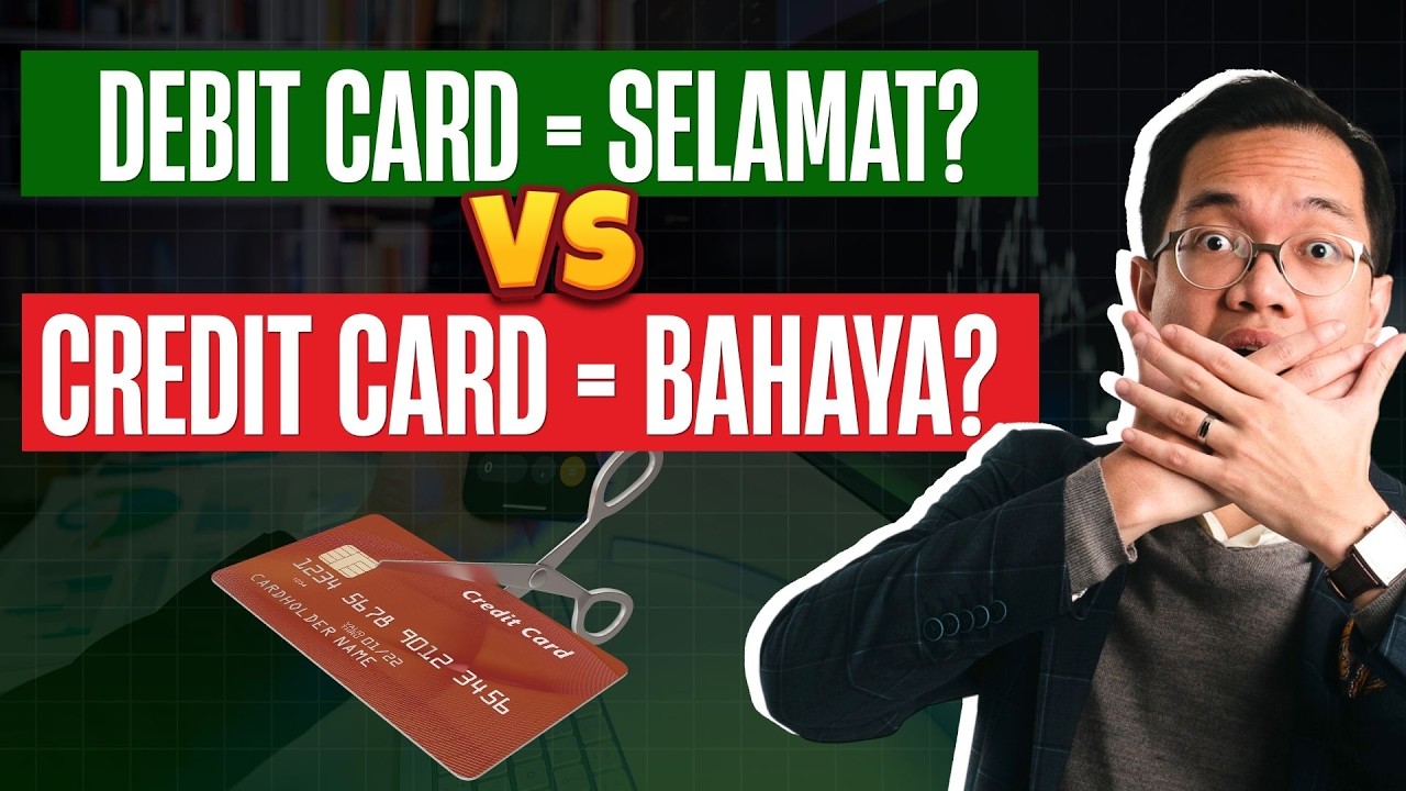Debit kad nampak selamat, tapi Kredit kad lagi untung sebenarnya.