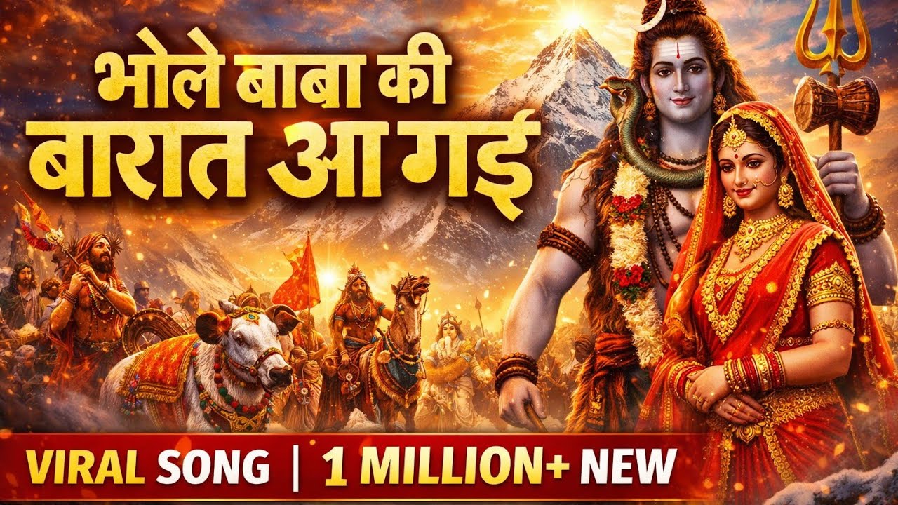 आ गई भोले बाबा की बारात | Aa Gayi Bhole Baba Ki Baraat 🔱 | Mahashivratri 2026 Special Shiv Song