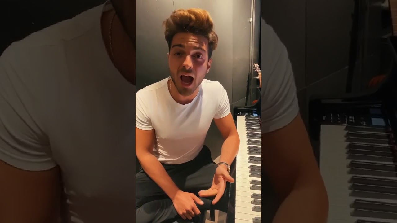 Repost. Gianluca Ginoble - You And I (Nobody In The Word) via Instagram