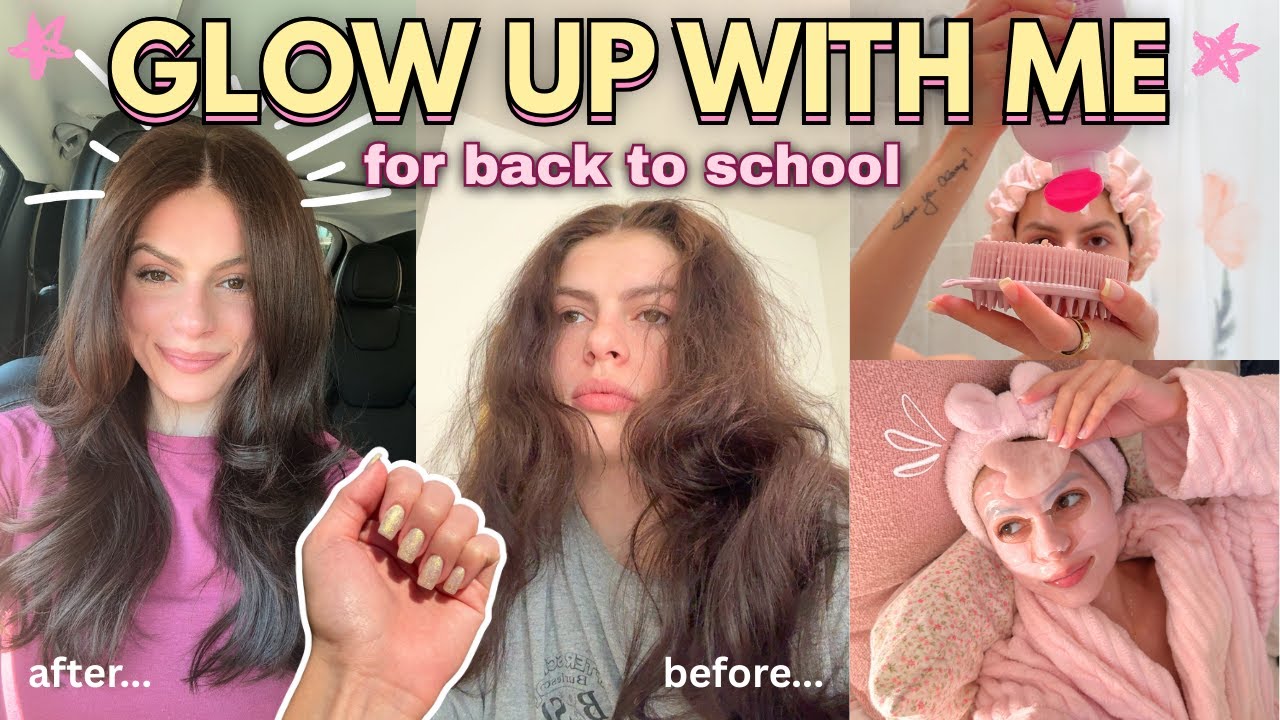 HOW TO GLOW UP FOR BACK TO SCHOOL| haircut, self care, goals