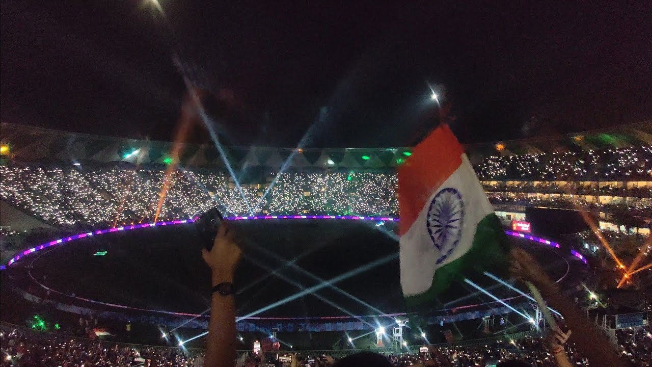 IND vs ENG | Ekana Stadium Lucknow Light Show 🔥🔥 | Vande Mataram 🇮🇳🇮🇳 @SGVlogs0230