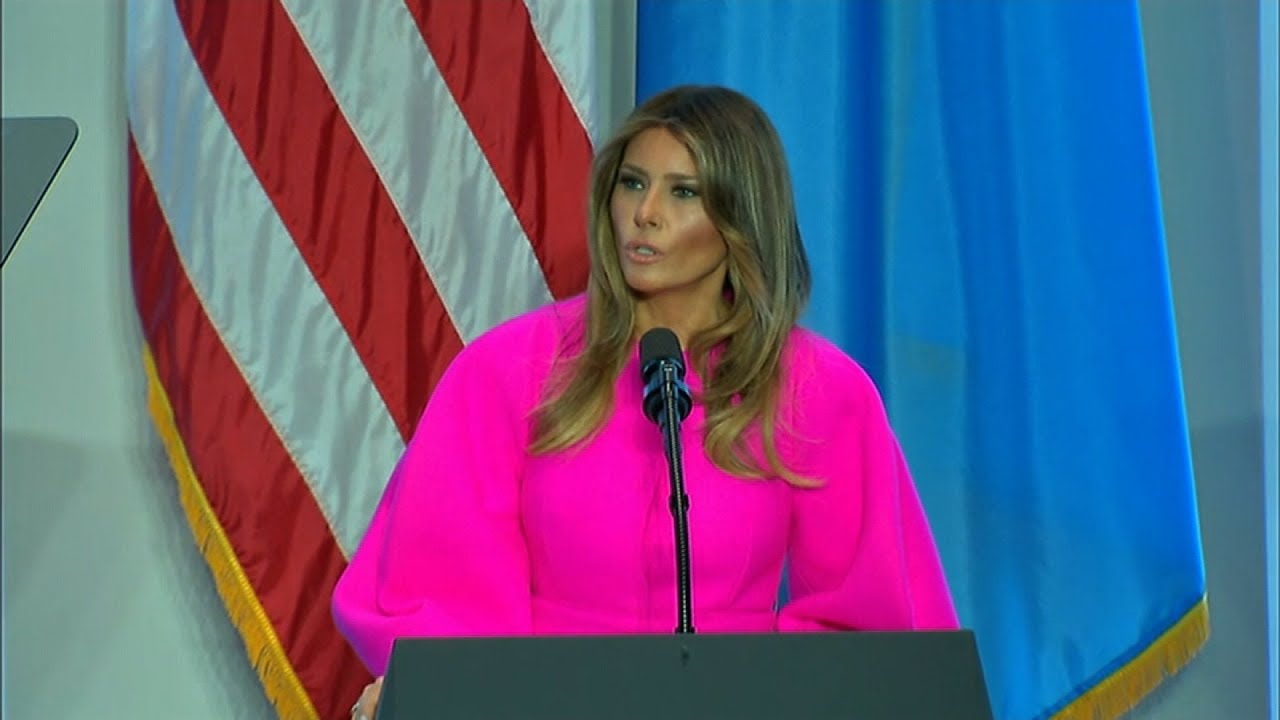 Melania Trump: Our future rests in our children (entire speech)