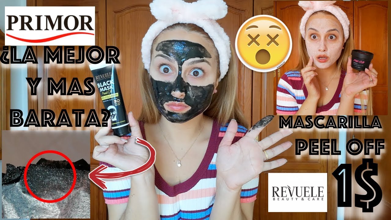 Mascarilla Negra Peel Off por 1$ Funciona? Calidad-Precio?/Primor