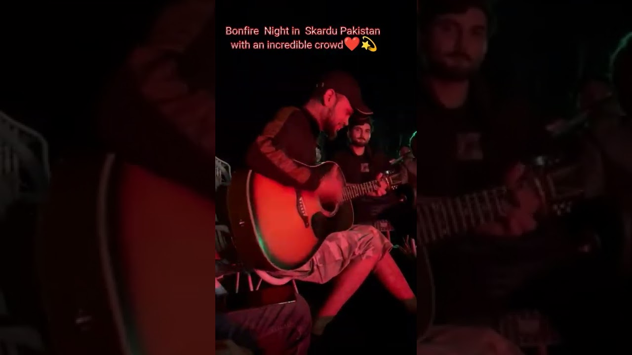 Bonfire Night in skarduu Pakistan | Jamming | City of hearts
