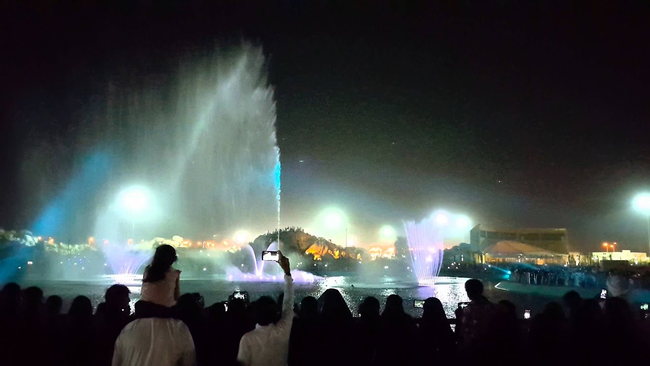 النافورة الراقصة بالطائف