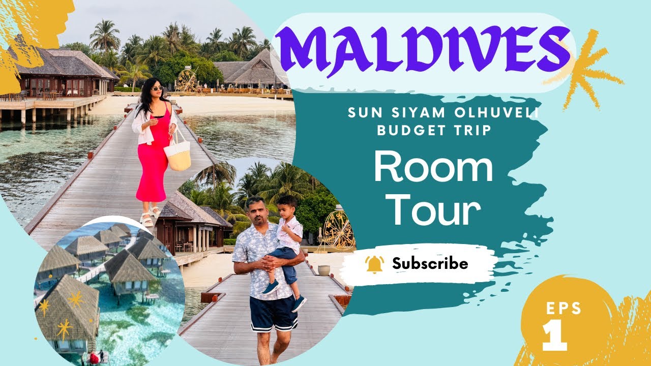 MALDIVES Day 1 | checked in to Sun Siyam Olhuveli | Pune to Mumbai to Maldives 