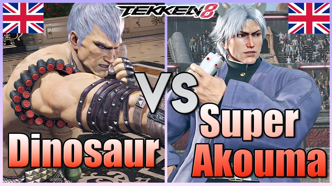 Tekken 8  ▰  Dinosaur (Bryan) Vs Super Akouma (Lee) ▰ High Level Matches