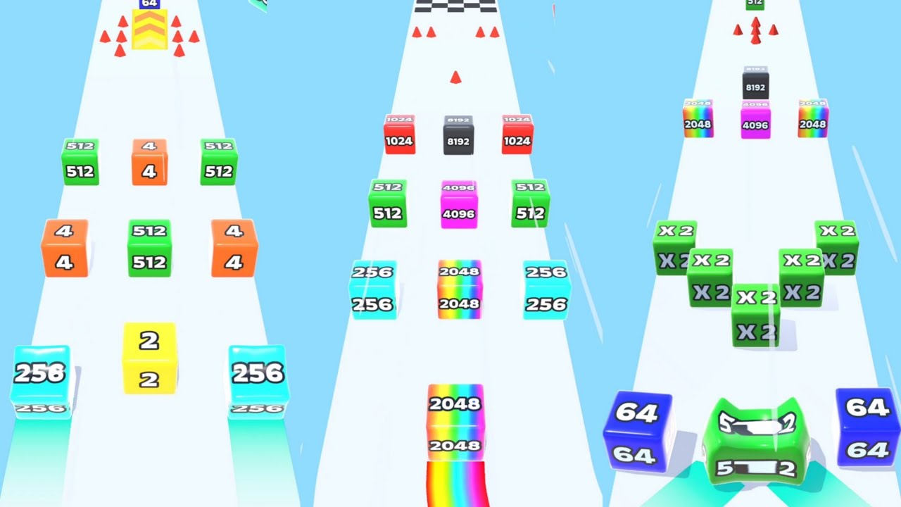 Jelly Run 2048 - Numbers Game New Big APK Updated Gameplay Part 5