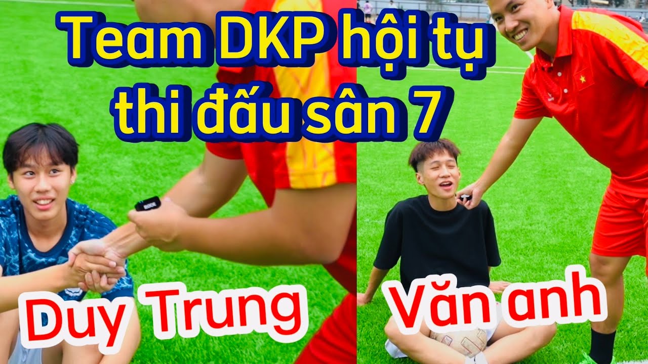 Team Đỗ Kim Phúc hội tụ đông đủ thi đấu bóng đá sân 7 trong ngày sinh nhật DKP