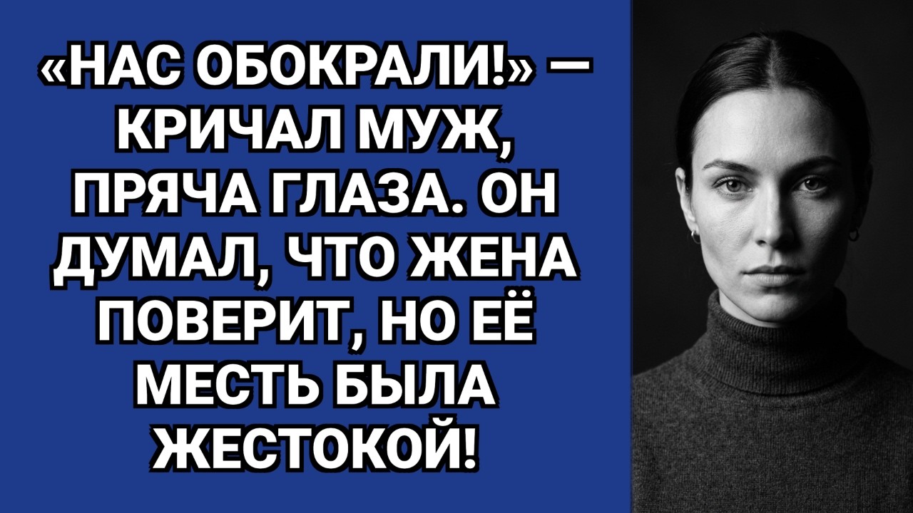 — Нас обокрали! — кричал муж. Но камеры в подъезде показали шокирующую правду.