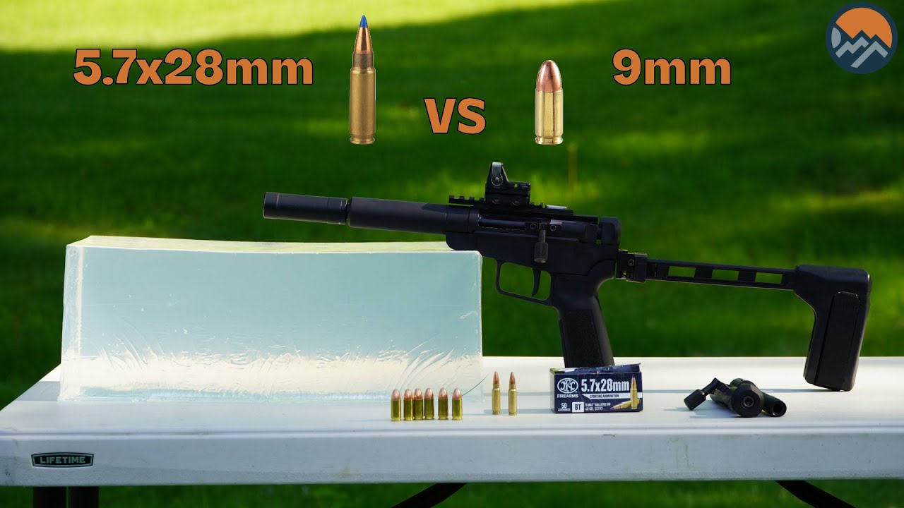 5.7 vs 9mm - Which Should You Choose For Your Stowaway (Ballistic Gel Test)