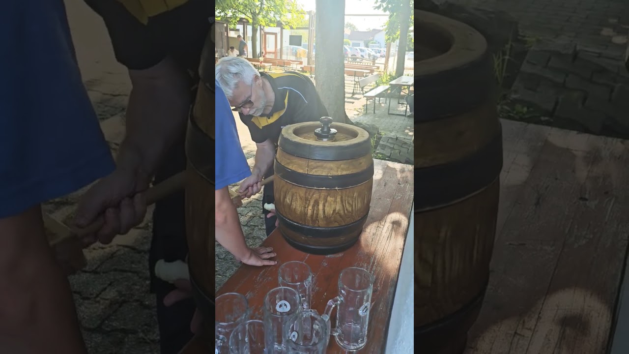 Fass anzapfen ♥️ 