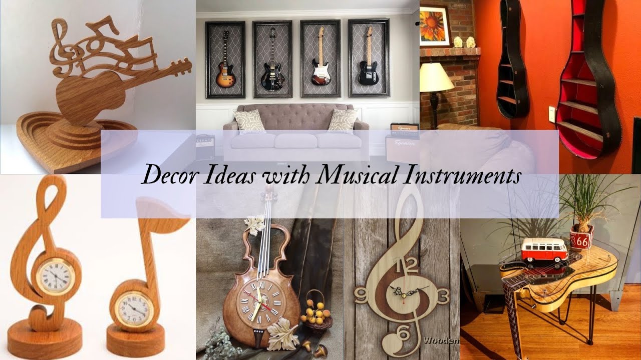 Decor Ideas with Musical Instruments