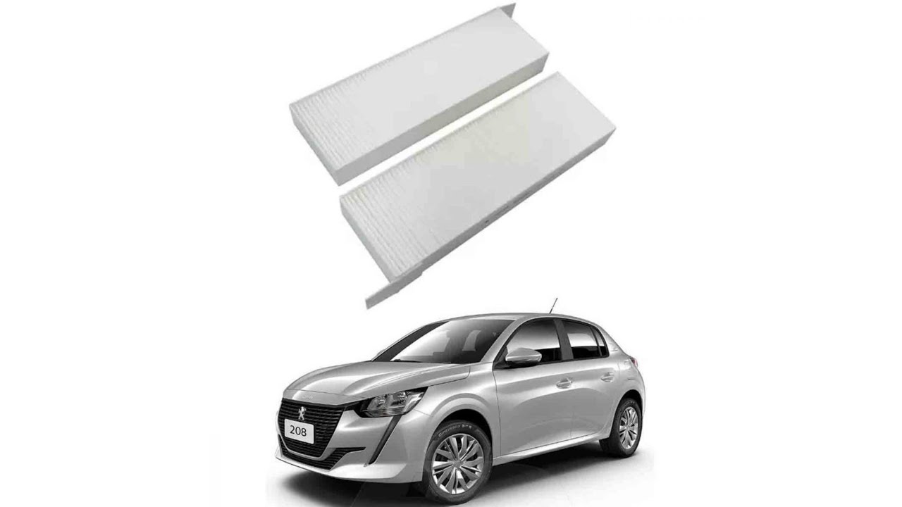 TROCANDO O FILTRO DE AR CONDICIONADO PEUGEOT 208