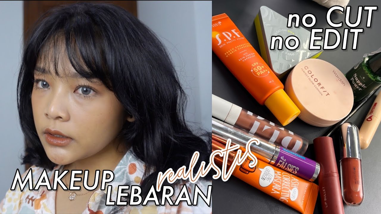 MAKEUP LEBARAN PALING REALISTIS : natural cantik tahan lama (no cut no edit) | RIRIEPRAMS