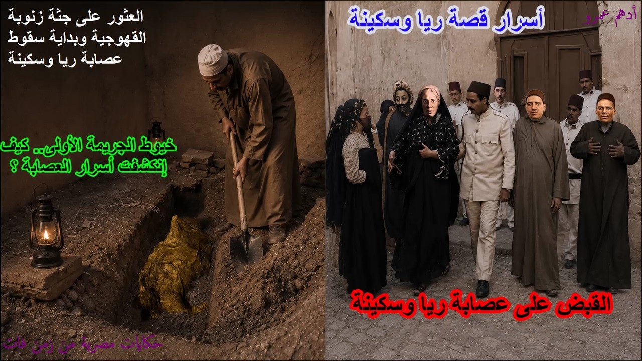 ريا وسكينة | الجثة التي كشفت المستور - بداية سقوط أخطر عصابة نسائية في تاريخ مصر (الجزء 14 )