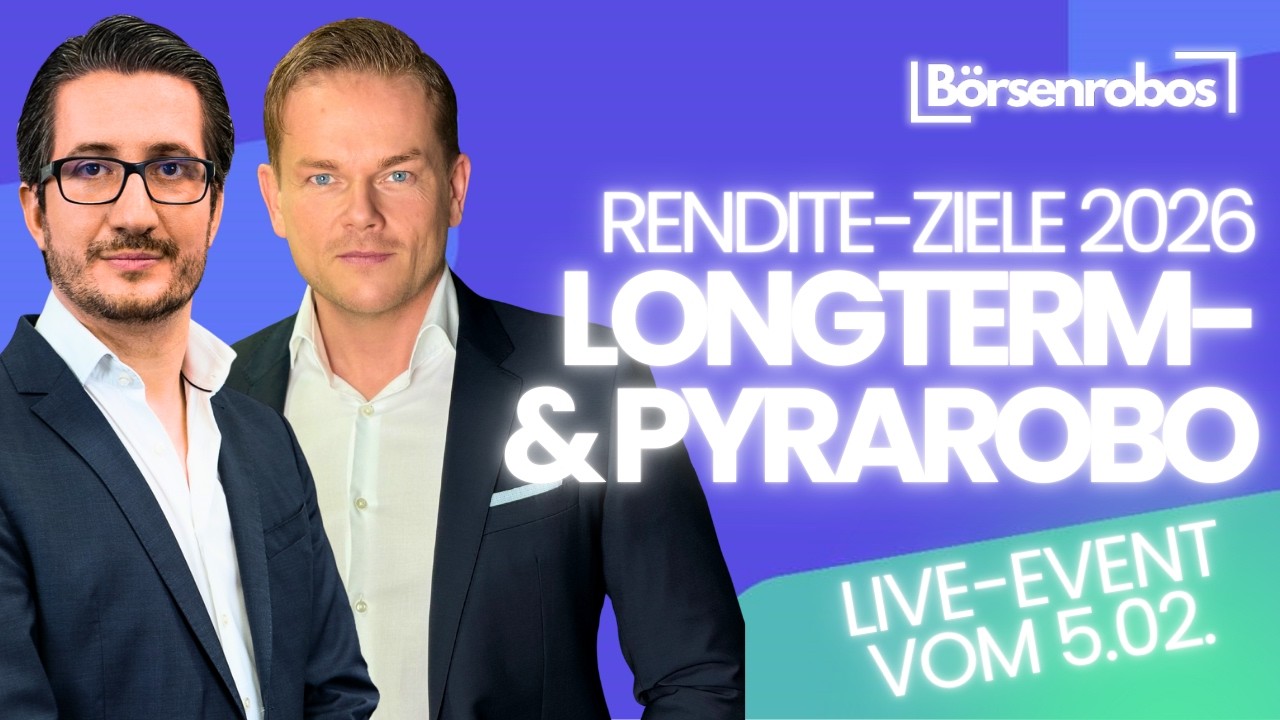 Börsenrobos 2026: Unser Fahrplan - Ziele 2026 für Longterm Robo & Pyrarobo (Aufzeichnung 5.2.)